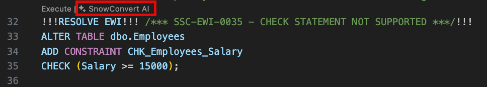 Get explanation and suggestion by CodeLens