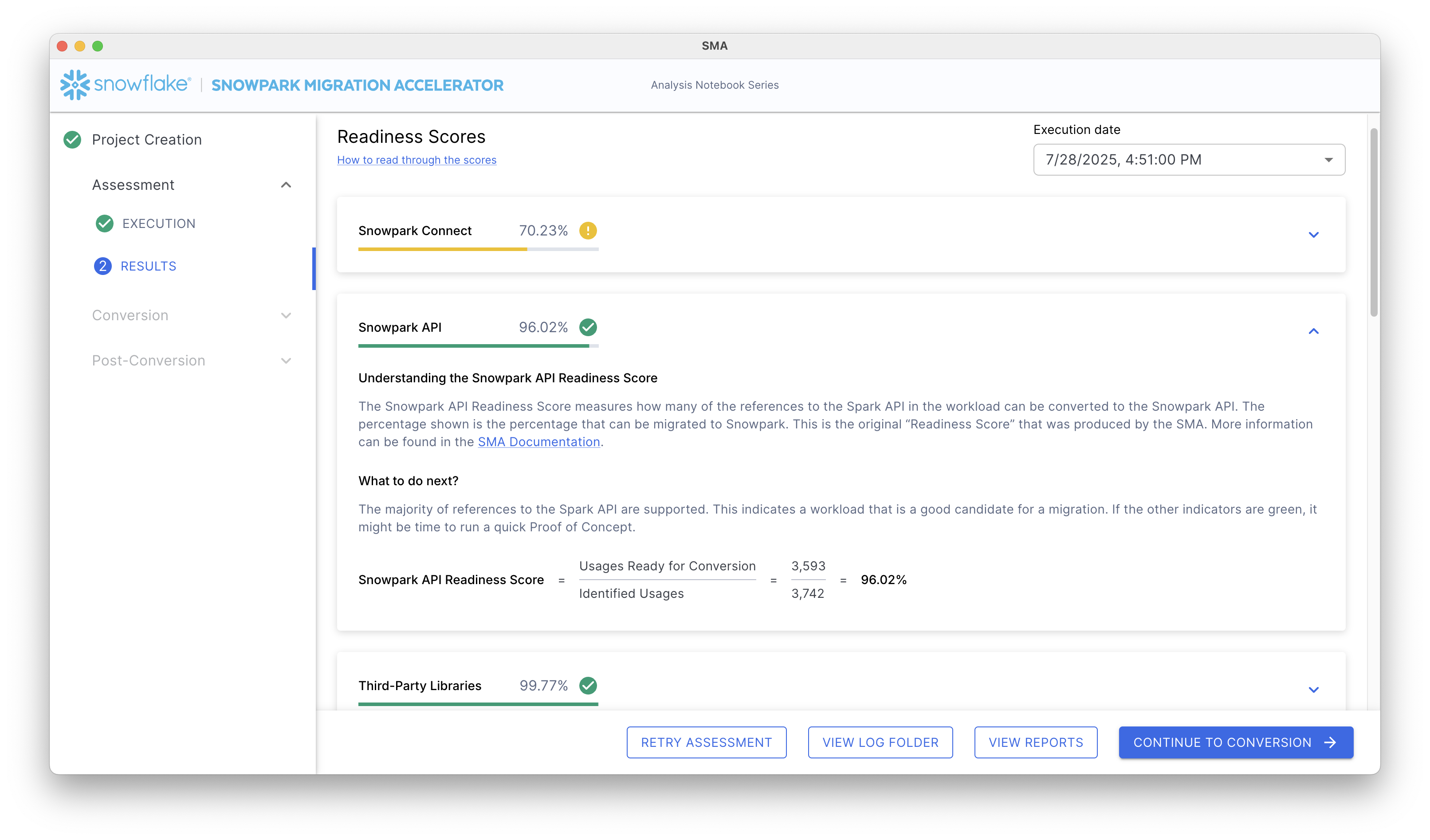 Spark API Readiness Score