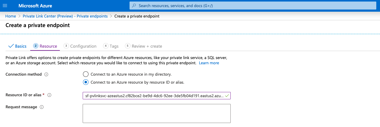 Endpoint Resource