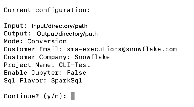 Project Information Section